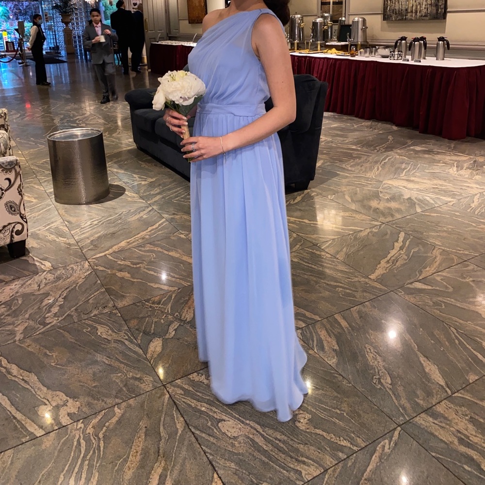 Blue elegant gown